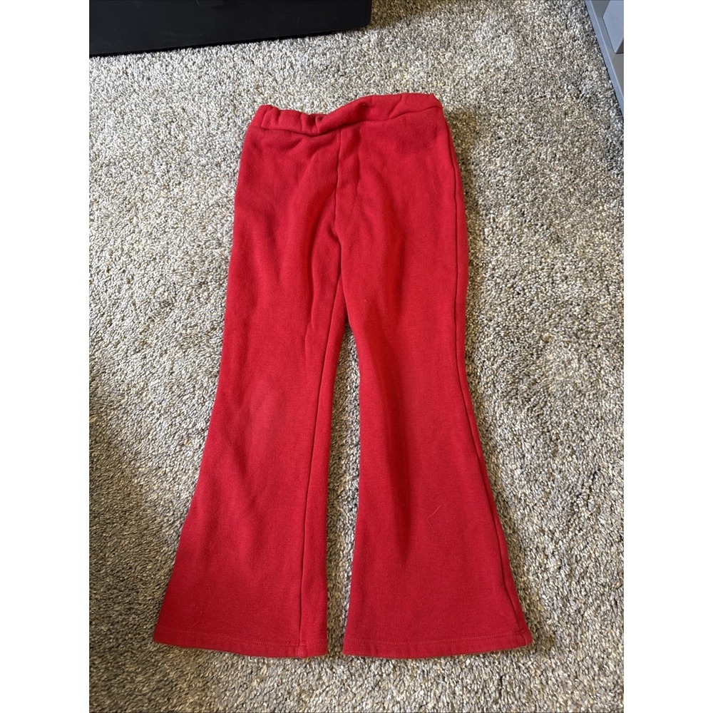 365Kids From Garanimals Flared Leg‎ Sweatpants Red Size 7